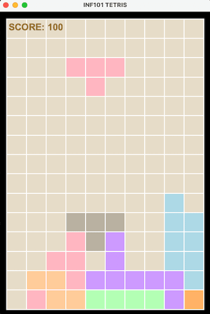 Skjermbilde 1 av Tetris